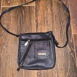 Zara Elegant Black Crossbody Bag
